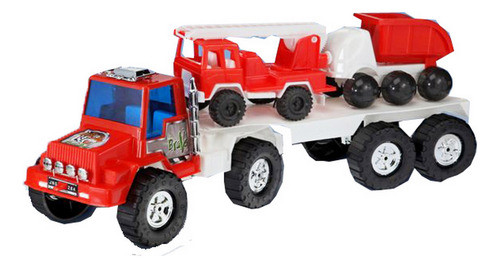 Camion Super Rescate Con Casco En Caja Ploppy 493410 0