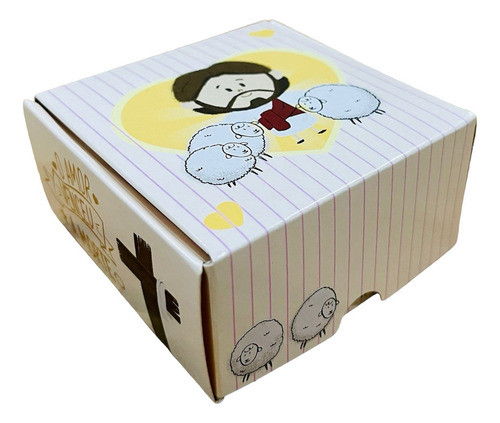 50 Caixas P/4 Doces Cristã Vida Nova Ideia Páscoa Outlet 1