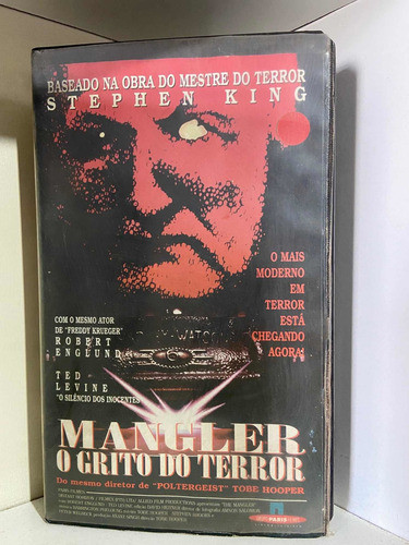 Mangler - Grito De Terror - Stephen King Fita Vhs Com Mofo 0