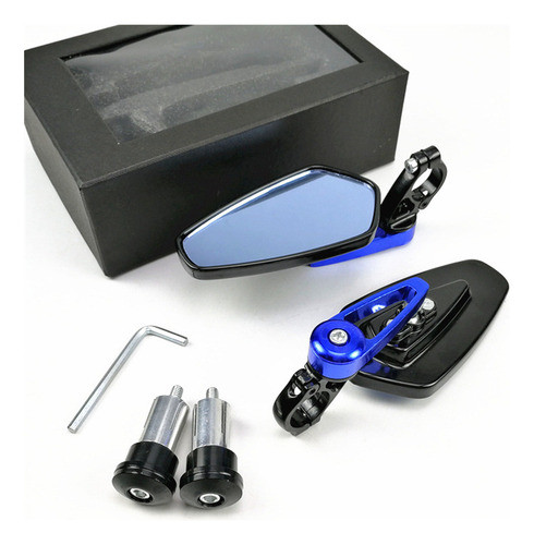2pcs Azul De Espelho Retrovisor Motocicleta Chunfeng 150nk 1