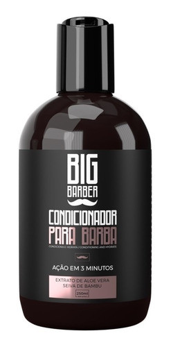 Condicionador Para Barba Big Barber 250ml Pacote Com 6 Unida 1