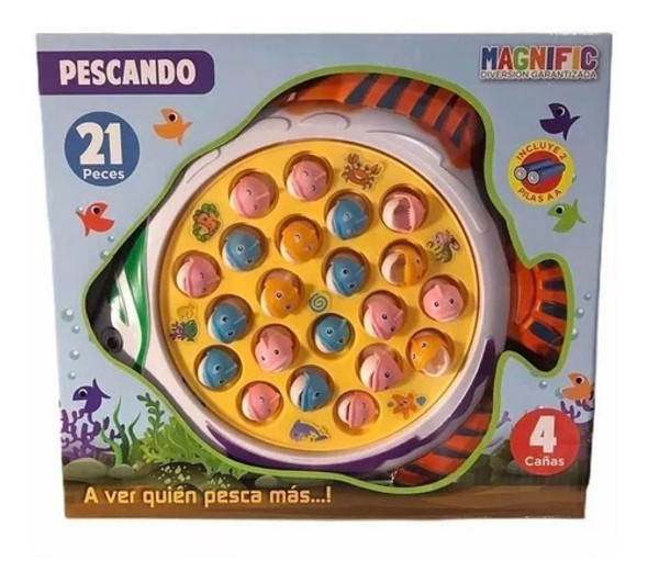 Juego De Pesca Grande Magnific Fishing Game 0