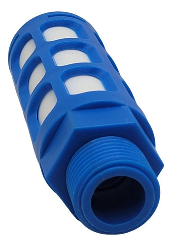 Silenciador Plástico 1/2 Para Válvulas Pneumáticas - 4 Peças 0