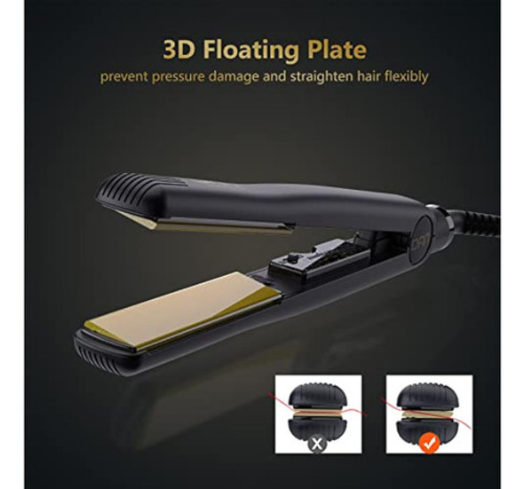 Plancha Plana De Cerámica De 500 Grados, Plancha 1 Plancha Plana De Cerámica De 500 Grados, Plancha 1