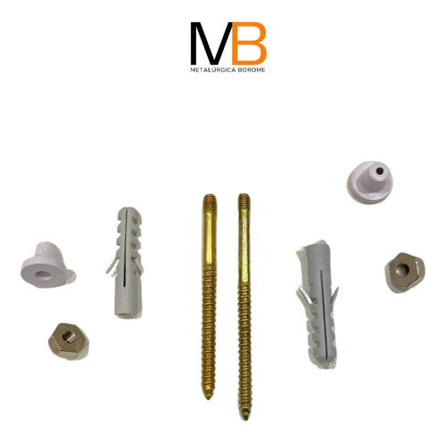 Tornillo Hierro 22x80 Para Inodoro-bidet X 100uni 1