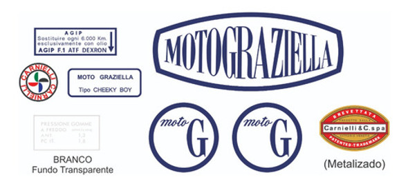 Etiquetas Moto G Graziella - Frete Grátis 0