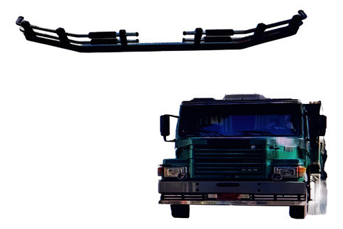 Defensa Boble Cromada De Paragolpe Para Camion Scania 112 0