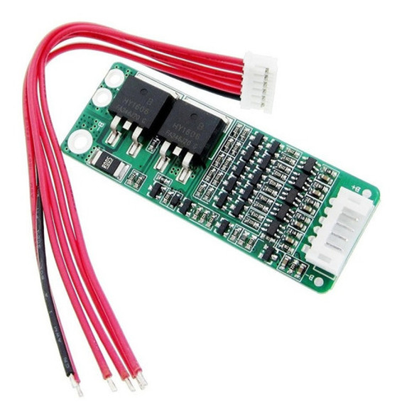 Modulo Proteccion Baterias Litio 5s Cinco 18650 15a Hobb 0