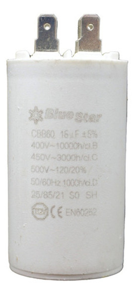 Capacitor Marcha 16 Uf Motores 0