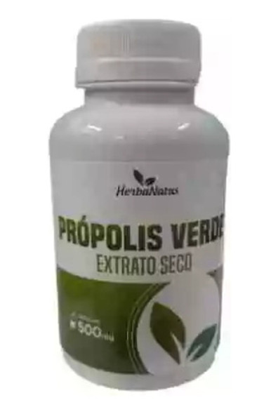 Extrato De Própolis Verde 60 Cápsulas 500mg 0