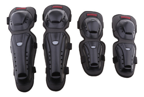 1 Conjunto Motocicleta Ciclismo Cotovelo E Joelheiras 1