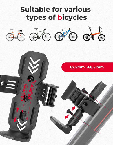 Soporte Para Botella Para Bicicleta Negro Material Abs 1