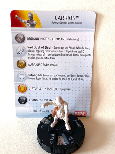 Heroclix Figura Carrion #038 Marvel Amazing Spiderman 1