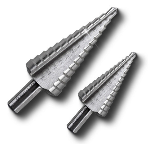 Mecha Escalonada X 2 Unid 4-20mm/ 6-30mm Para Acero 0