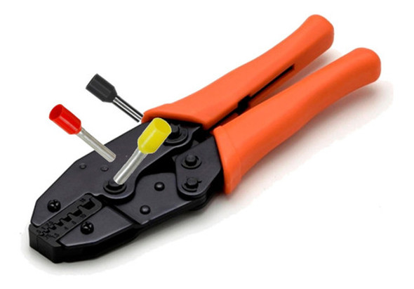 Alicate Crimpar Terminais Tubular Ilhós 0,5 À 16mm Hy336e2 0