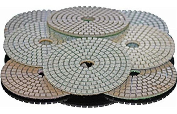 Almohadillas De Pulido De Diamante Stadea De 6  De Grano 200 0