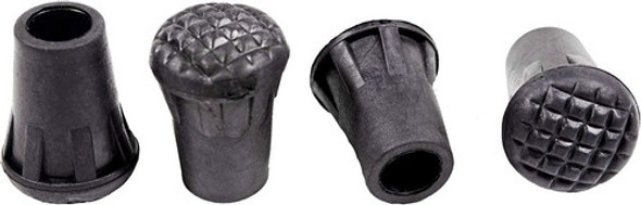 Puntas De Goma Para Bastones De Senderismo - 4 Unidades 0 Puntas De Goma Para Bastones De Senderismo - 4 Unidades 0