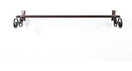 Arara De Parede Vintage Cobre 1,00m 0