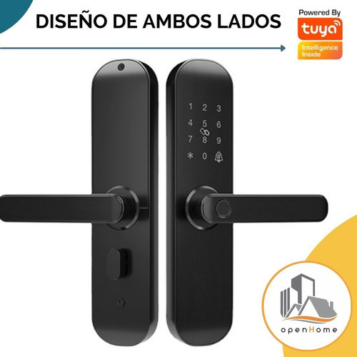 Cerradura Inteligente Wifi Con Lector De Huella | Tuya Smart 1