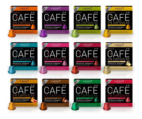 30 Cápsulas Nuevos Sabores Y 30 Clásicos Viaggio Espresso 1
