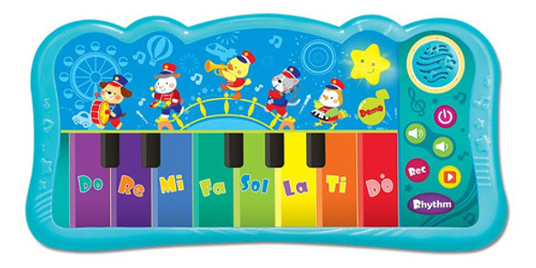 Teclado Banda De La Selva Graba Luz Y Sonido Winfun 2090 0