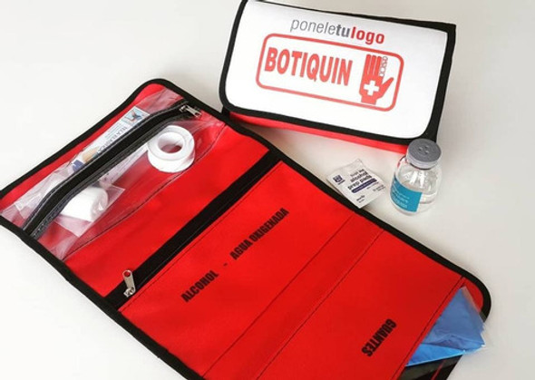 Estuche Botiquín Primeros Auxilios Ideal Auto Poneletulogo! 0