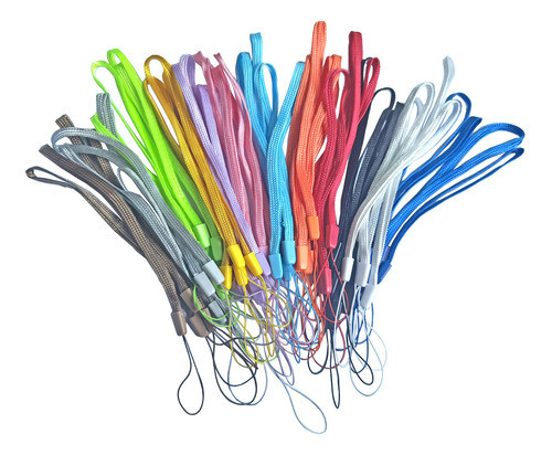 Cordones Porta Pendrives Multicolor X 48 Unidades 0