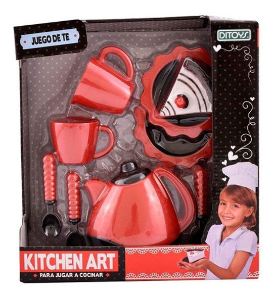 Set Juego De Te Kitchen Art Ditoys ELG 2243 El Gato 0