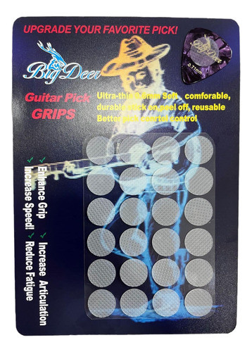 Empuñaduras De Púas De Guitarra Ultrafinas De 48 Piezas Y 2 0