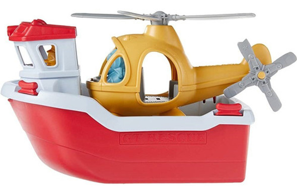 Green Toys Rescue Boat - Fc 0