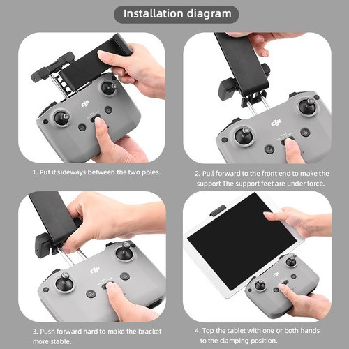 Suporte Extensor Tablet iPad Drone Mavic Air 2 Mini 2 1