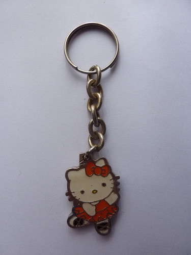 Llavero De Metal De Kitty Modelo 6 - Mdp 0