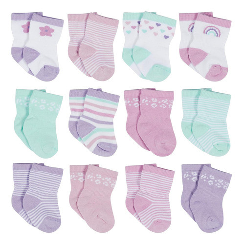 Calcetines Unisex Para Bebes Onesies Brand, 12 Pares, 5 T... 0