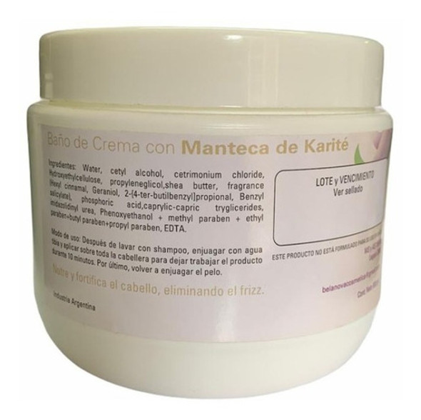 Mascara Baño De Crema Belanova Manteca De Karité X 500grs 1 Mascara Baño De Crema Belanova Manteca De Karité X 500grs 1