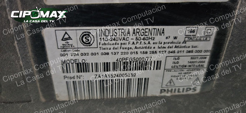 Patas Base Pie + Tornillos Philips 40pfg5000 Garantia 1