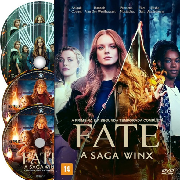 Dvd Série Fate: A Saga Winx 1ª/2ª Temporadas Box 0