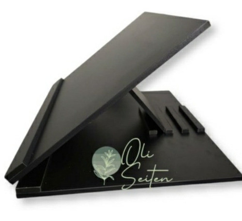 Prancheta A2 Inclinável Preta 4 Níveis De Altura 0