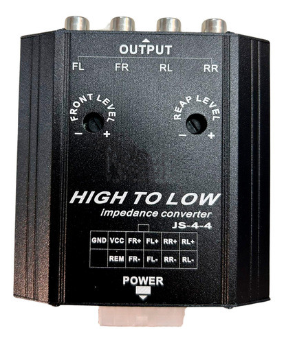 Adaptador De Impedancia Xline Js-4-4 Premium 0