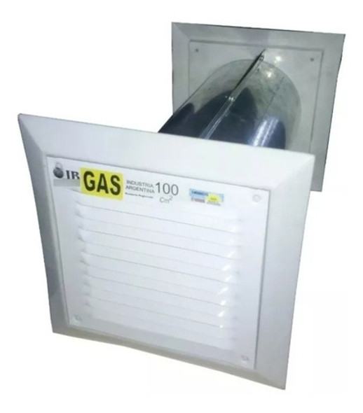 Rejilla De Ventilación Completo Aprobada 100 Cm2 Ib 15x15 0