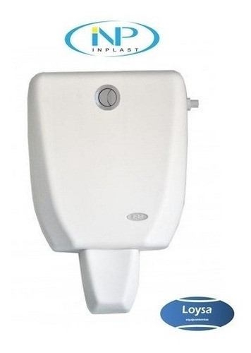 Cisterna De Baño Doble Descarga Botón Frontal Inplast 1