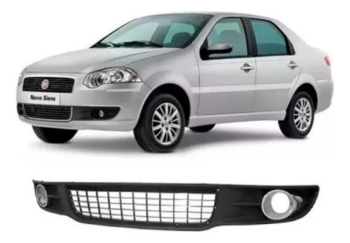 Grilla Central Paragolpe Fiat Siena Fase Iii 1.4 Attractive 1
