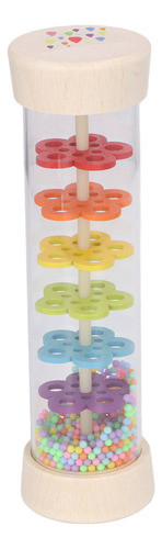 Rain Stick Wooden Rainmaker Toy Music Enlightenment Hand 0
