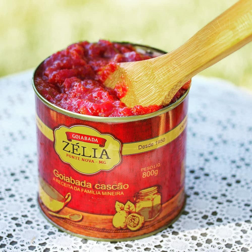 Kit 6 Goiabada Cascão Cremosa Zélia 800g 1