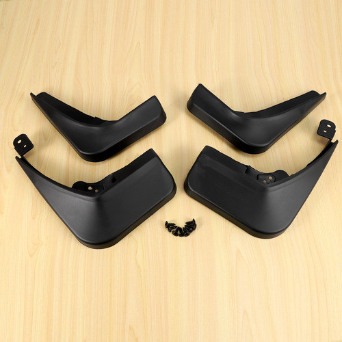 4 Peças De Pára-choques De Carro Guarda-lamas Flap Mudguards 1