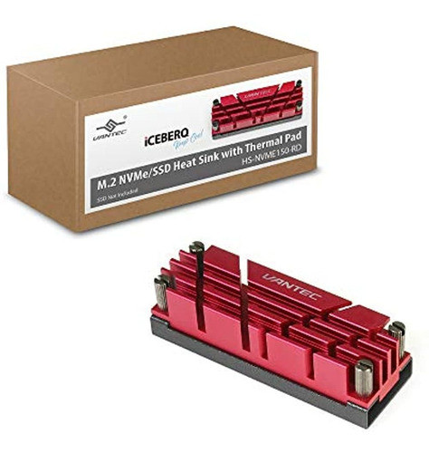 Disipador De Calor Vantec Iceberq M.2 Nvme / Ssd Con Almohad 0