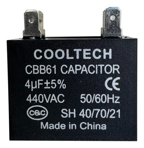 Capacitor Ventilador - Aire Acondicionado 4 Mf  450v X 10u 0