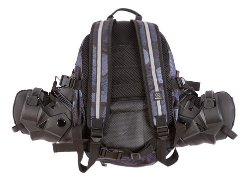 Mochila Pro 200 Grey Porta Rollers Stark. En Gravedad X 1