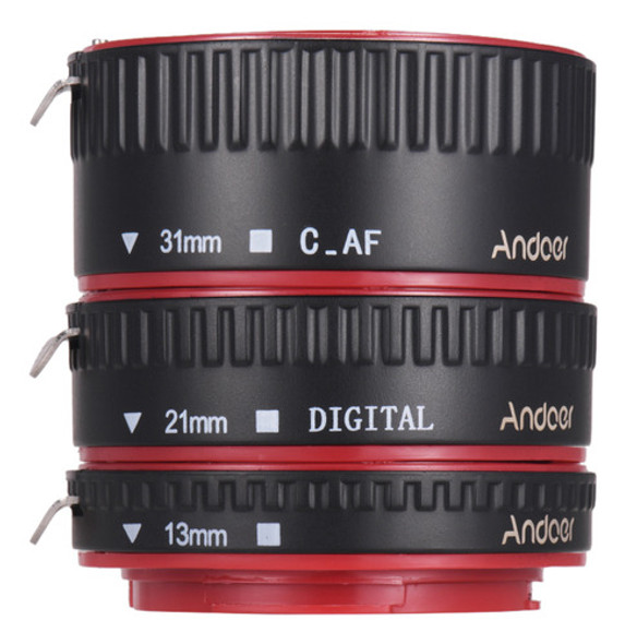 Tubo De Extensão Macro Para Ii 550d Macro 5d Auto 60d Andoer 1