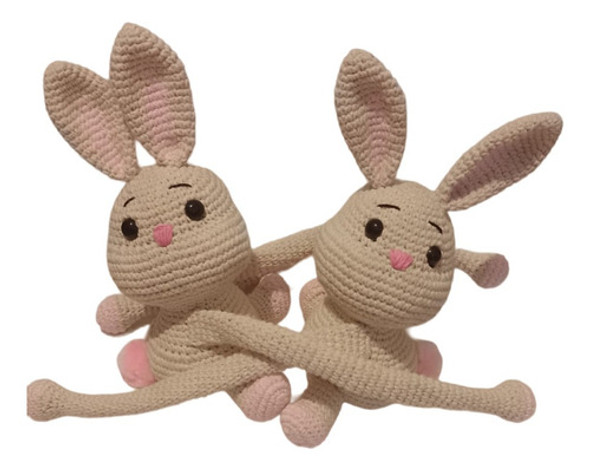 Coneja Abraza Cortina Amigurumi  X 2 Unidades 1