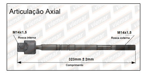 Puntero De Cremallera Chevrolet Corsa 99/14m/hem/meri 1